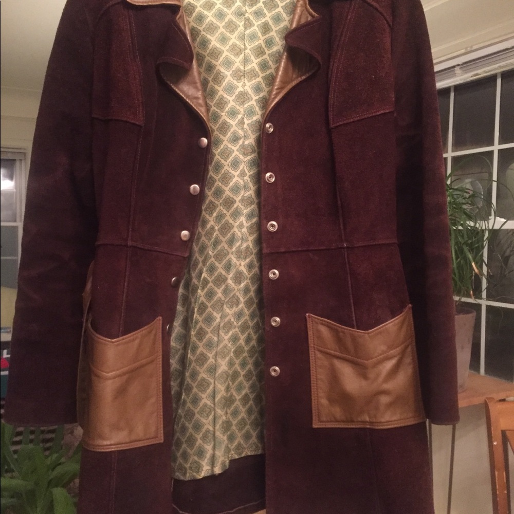 Vintage rawhide leather jacket 🧥